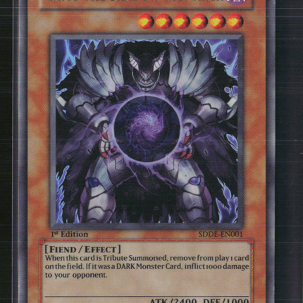Yu-Gi-Oh! Caius the Shadow Monarch SD The Dark Emperor UR SDDE-EN001 1st Edition