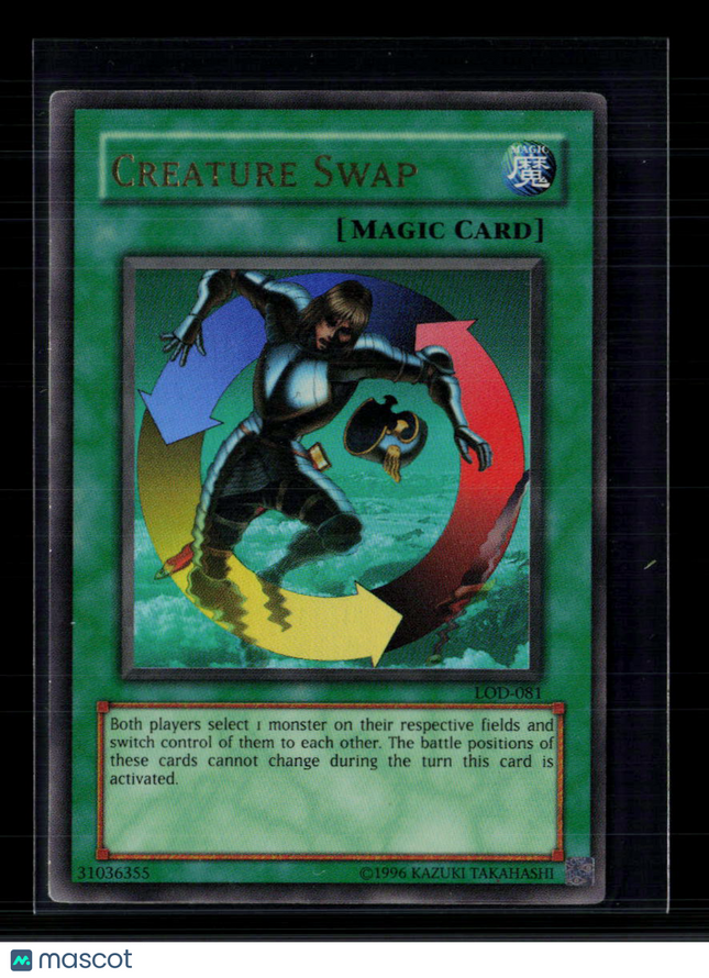 Yu-Gi-Oh! Creature Swap Legacy of Darkness Ultra Rare • LOD-081 Unlimited
