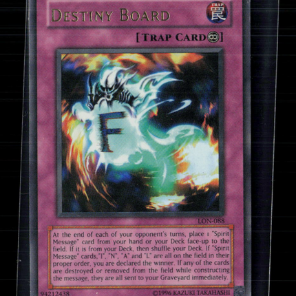 Yu-Gi-Oh! Destiny Board Labyrinth of Nightmare Ultra Rare • LON-088 Unlimited