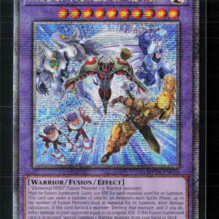 Yu-Gi-Oh! Wake Up Your Elemental HERO Quarter Century SR MP24-EN018 1st Edition