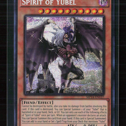 Yu-Gi-Oh! Spirit of Yubel 25th Anniversary Tin SR MP24-EN127 1st Edition