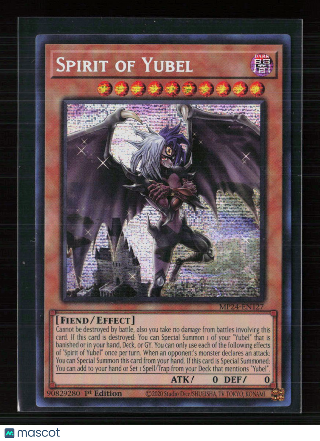 Yu-Gi-Oh! Spirit of Yubel 25th Anniversary Tin SR MP24-EN127 1st Edition
