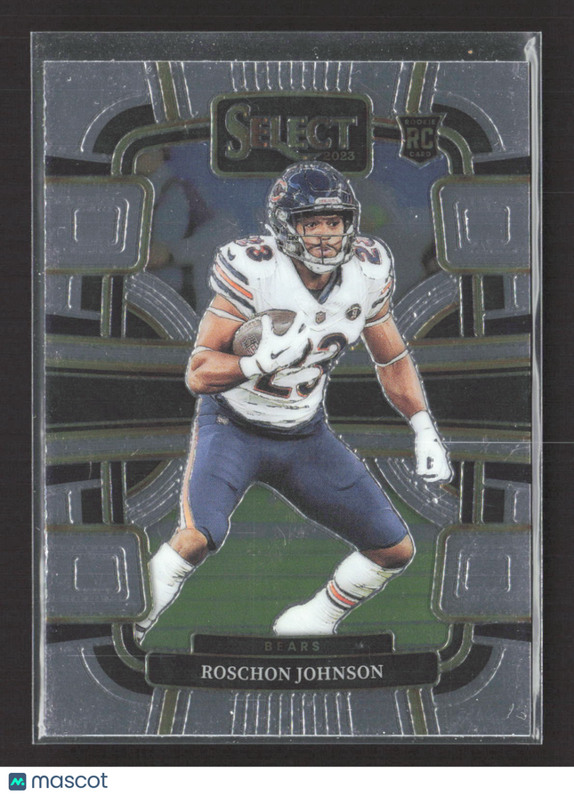 2024 Panini Select Football Concourse Roschon Johnson #19 RC