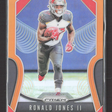 2019 Panini Prizm Ronald Jones II #195 Orange /249