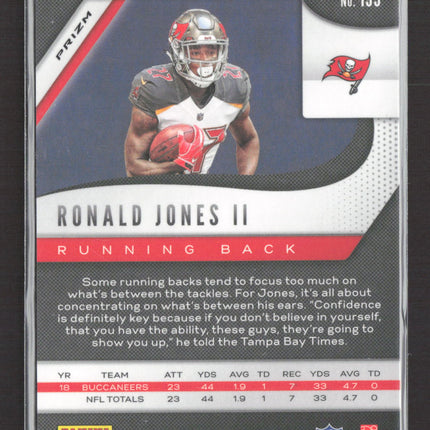 2019 Panini Prizm Ronald Jones II #195 Orange /249