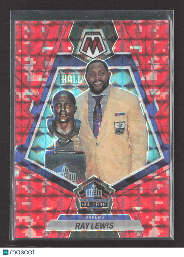 2023 Panini Mosaic Prizm Ray Lewis #273 Red