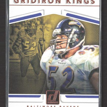 2017 Panini Donruss All-Time Gridiron Kings Ray Lewis #4