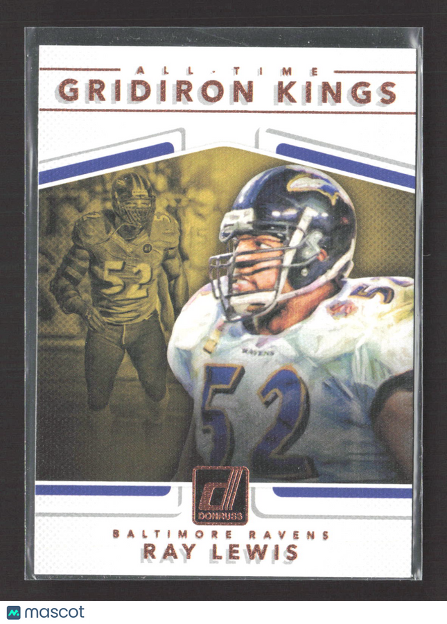 2017 Panini Donruss All-Time Gridiron Kings Ray Lewis #4