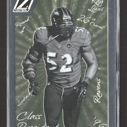 2022 Panini Zenith Football Class President Ray Lewis #CP-1996