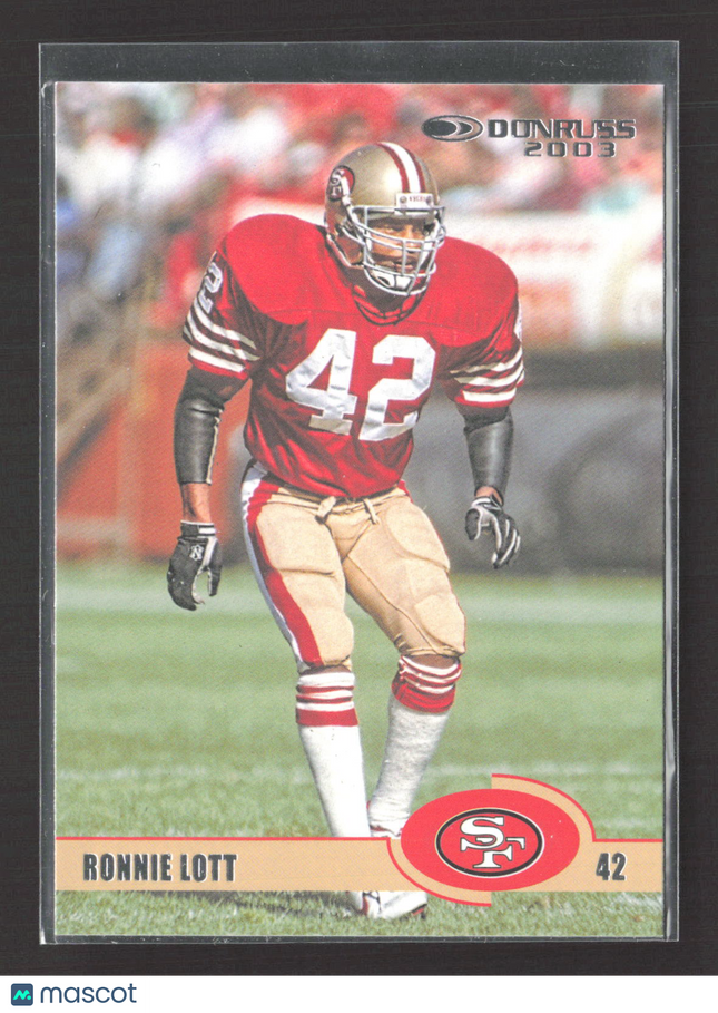 2023 Panini Donruss Football Ronnie Lott #15