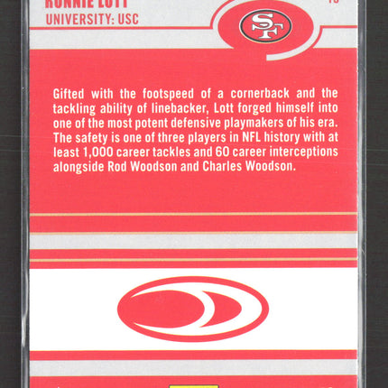2023 Panini Donruss Football Ronnie Lott #15