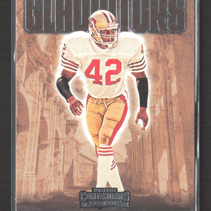 2022 Panini Contenders Gladiators Ronnie Lott #GLD-RLO