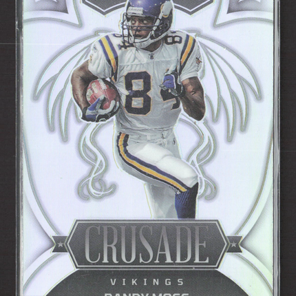 2022 Panini Rookies & Stars Crusade Randy Moss #CR-23 Silver Prizm