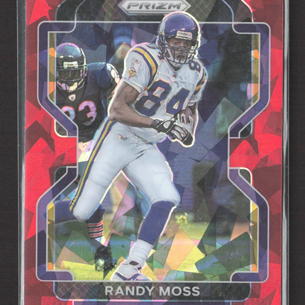 2021 Panini Prizm Mosaic Randy Moss #133 Red