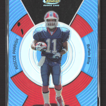 2005 Topps Finest Roscoe Parrish #135 Blue Refractor /299