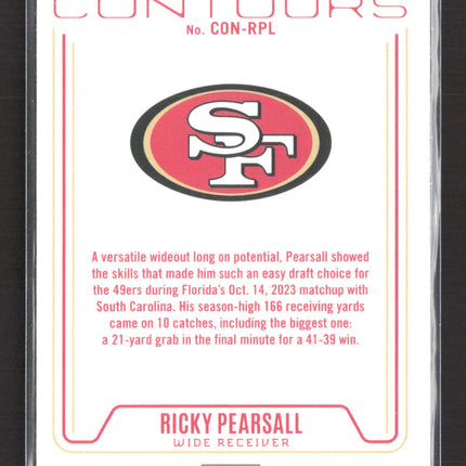 2025 Panini Phoenix Contours Ricky Pearsall #CON-RPL RC