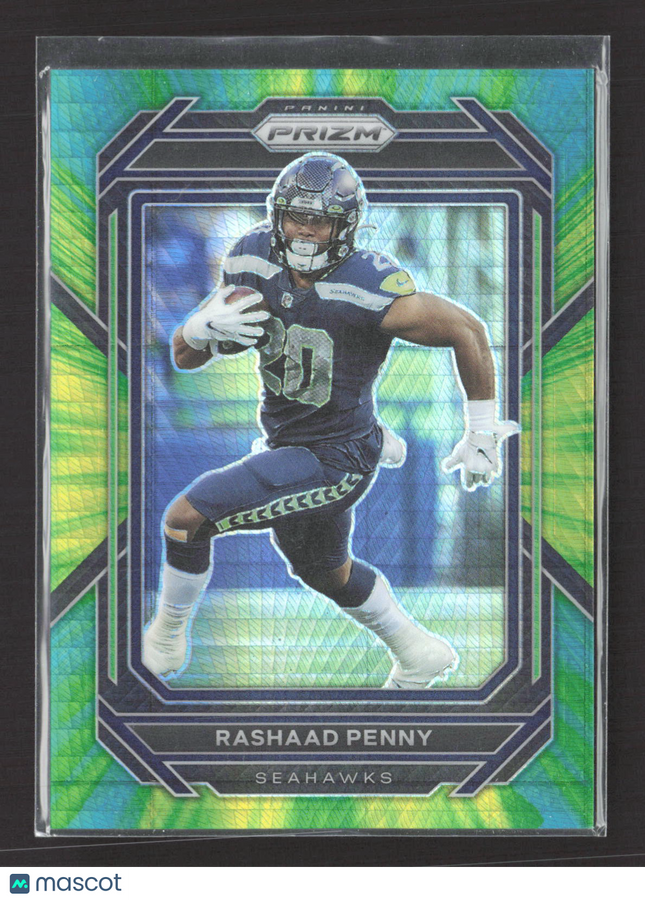 2022 Panini Prizm Rashaad Penny #255 Green Pulsar 152/175