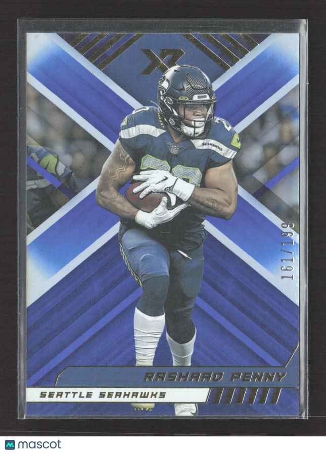 2022 Panini XR Rashard Penny #52 Blue 161/199