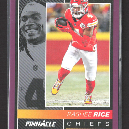 2024 Panini Encore Pinnacle Rashee Rice #100 Purple /75