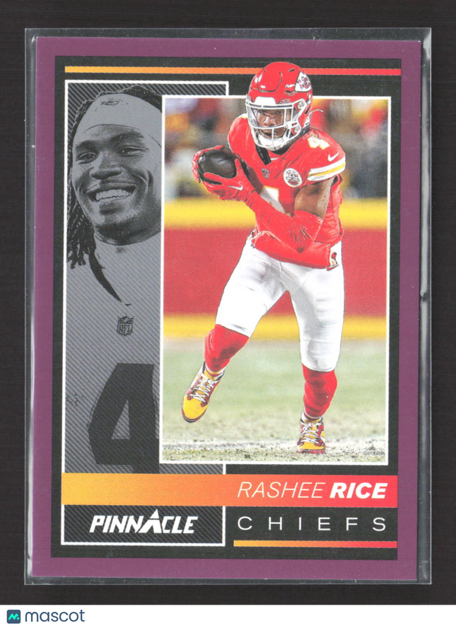 2024 Panini Encore Pinnacle Rashee Rice #100 Purple /75