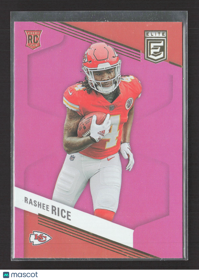 2023 Panini Donruss Elite Rashee Rice #177 Pink RC