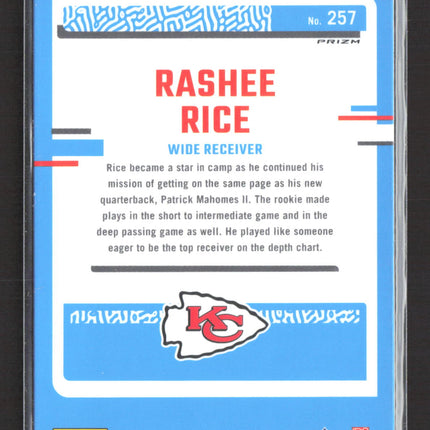 2023 Panini Donruss Optic Rashee Rice #257 Holo