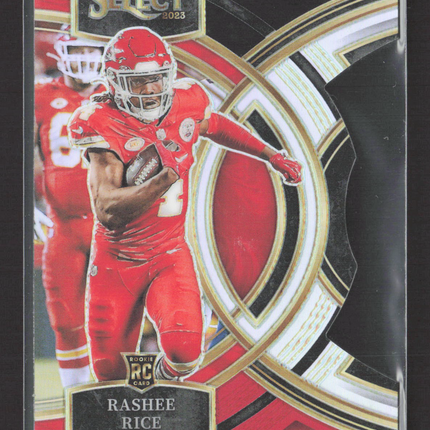 2024 Panini Select Prizm Rashee Rice #132 Premier Level RC