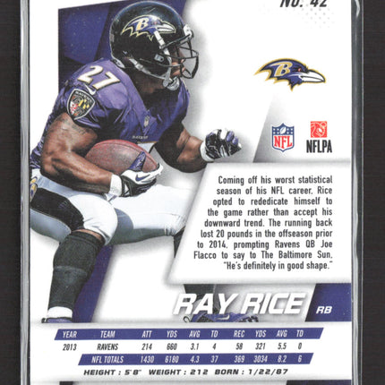 2014 Panini Prizm Ray Rice #42