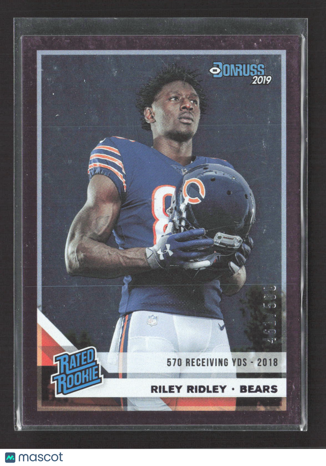 2019 Panini Donruss Riley Ridley #336 461/500