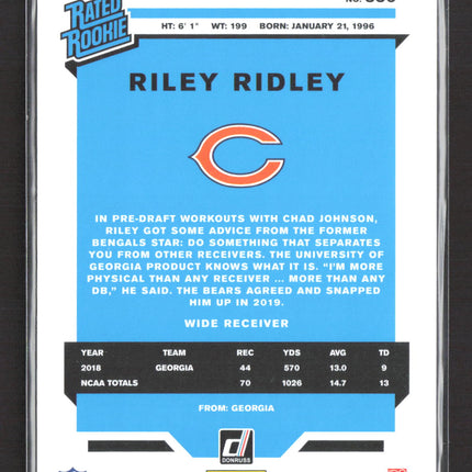2019 Panini Donruss Riley Ridley #336 461/500