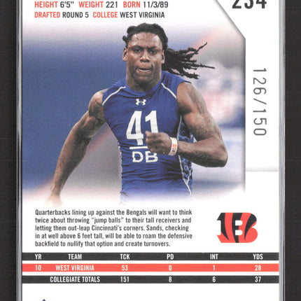 2011 Panini Rookies & Stars Longevity Robert Sands #234 126/150