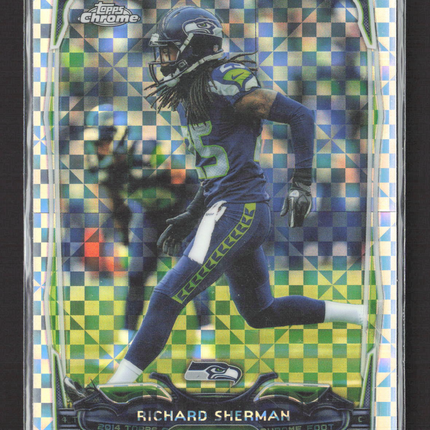 2011 Topps Chrome Richard Sherman #97 X-Fractor