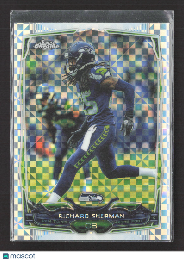 2011 Topps Chrome Richard Sherman #97 X-Fractor