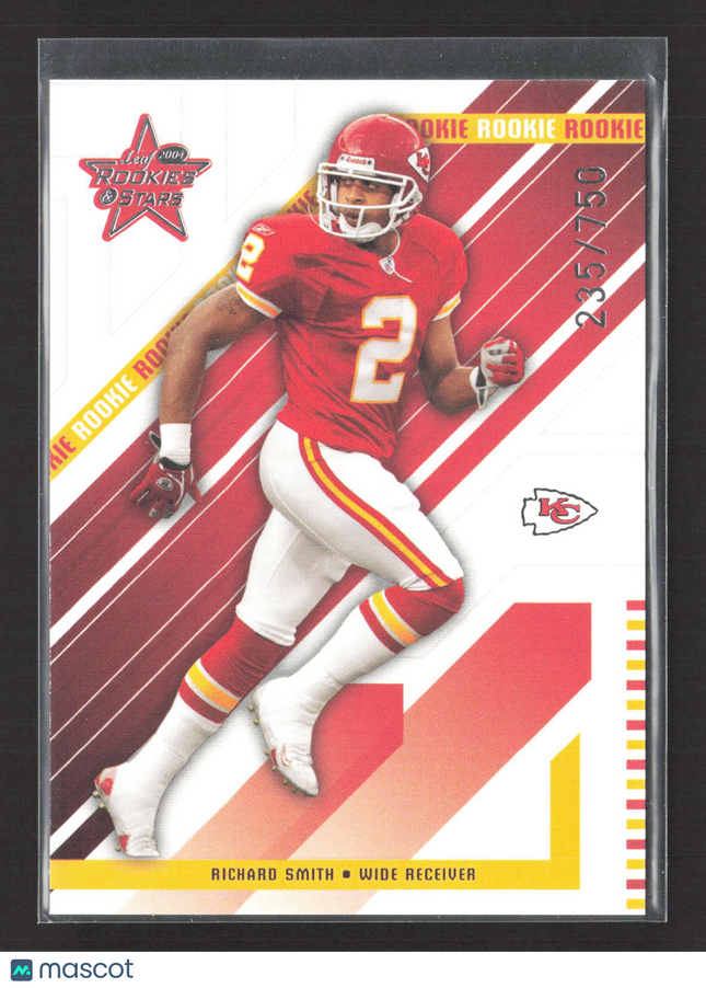 2004 Leaf Rookies & Stars Richard Smith #249 235/750