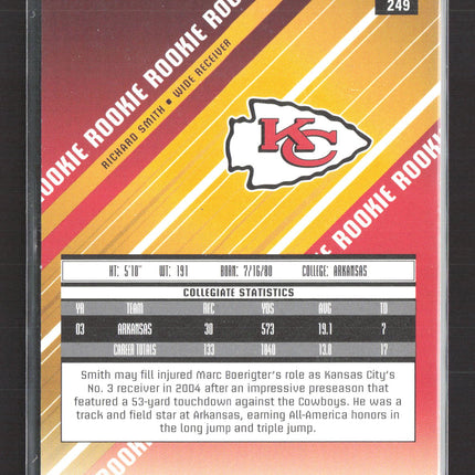 2004 Leaf Rookies & Stars Richard Smith #249 235/750