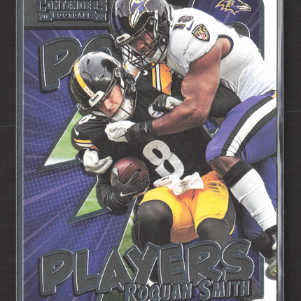 2022 Panini Contenders Football Power Players Roquan Smith #PWR-RSM