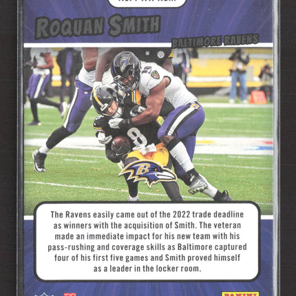2022 Panini Contenders Football Power Players Roquan Smith #PWR-RSM