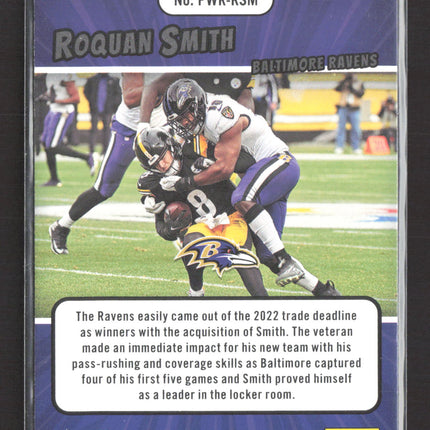 2023 Panini Contenders Football Power Players Roquan Smith #PWR-RSM