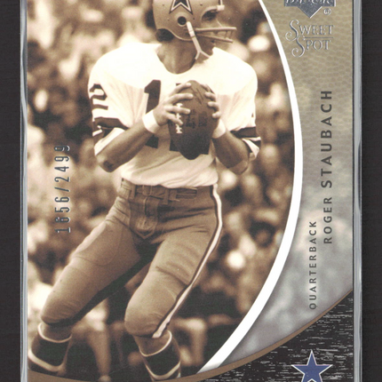 2004 Upper Deck Sweet Spot Roger Staubach #101 1656/2499