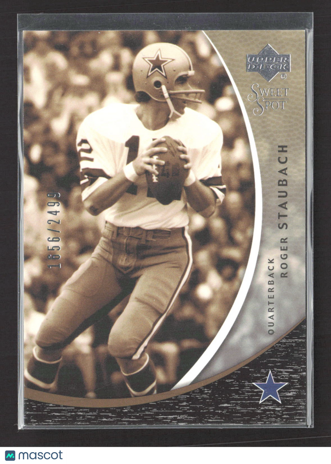 2004 Upper Deck Sweet Spot Roger Staubach #101 1656/2499