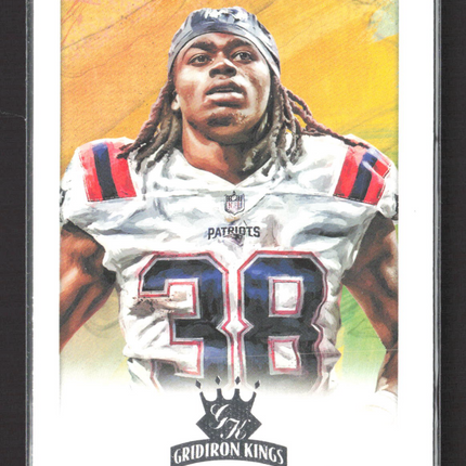 2022 Panini Chronicles Football Gridiron Kings Rhamondre Stevenson #GK-18