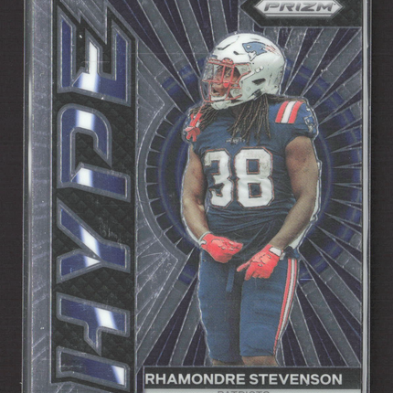 2023 Panini Prizm Hype Rhamondre Stevenson #H-13