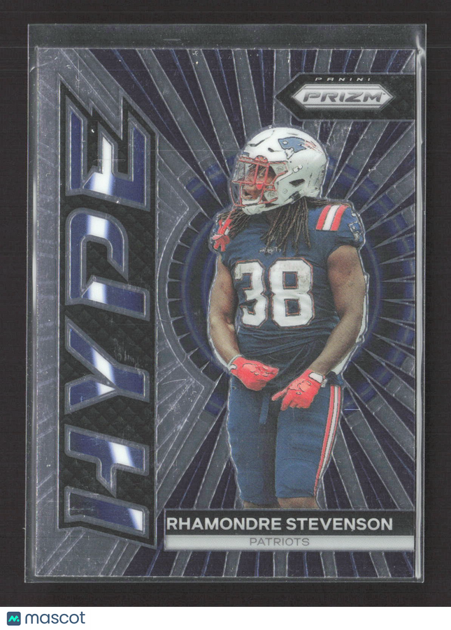2023 Panini Prizm Hype Rhamondre Stevenson #H-13