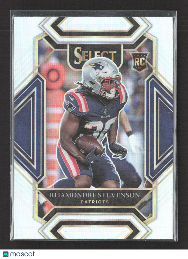 2022 Panini Select Prizm Rhamondre Stevenson #275 Club Level RC