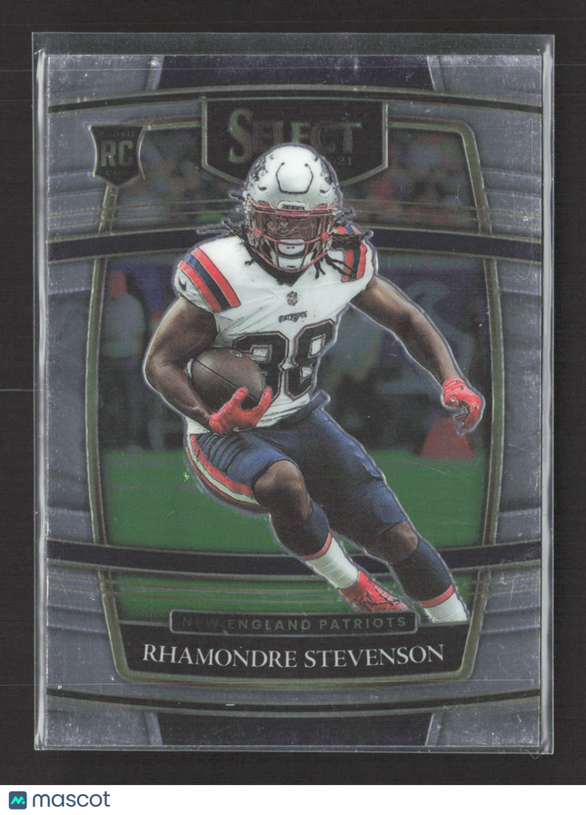 2022 Panini Select Football Concourse Rhamondre Stevenson #75 RC