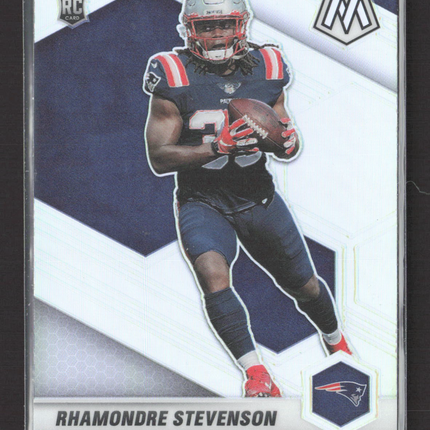 2021 Panini Mosaic Prizm Rhamondre Stevenson #337 RC