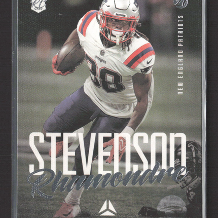 2022 Panini Chronicles Luminance Rhamondre Stevenson #223 RC