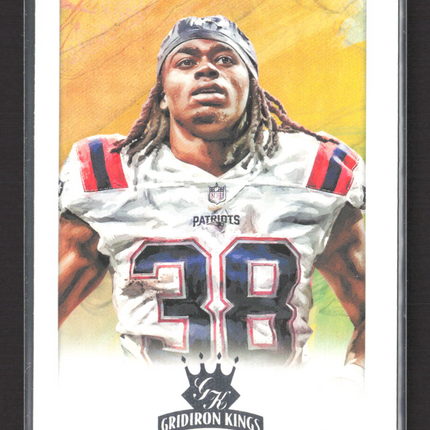 2022 Panini Chronicles Football Gridiron Kings Rhamondre Stevenson #GK-18