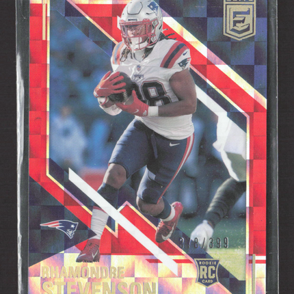 2022 Panini Donruss Elite Football Rhamondre Stevenson #188 Moxie RC 078/399