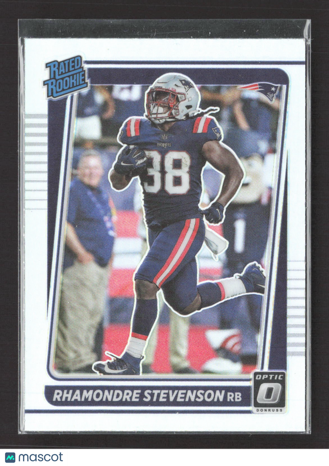 2021 Panini Donruss Optic Rhamondre Stevenson #237 Holo